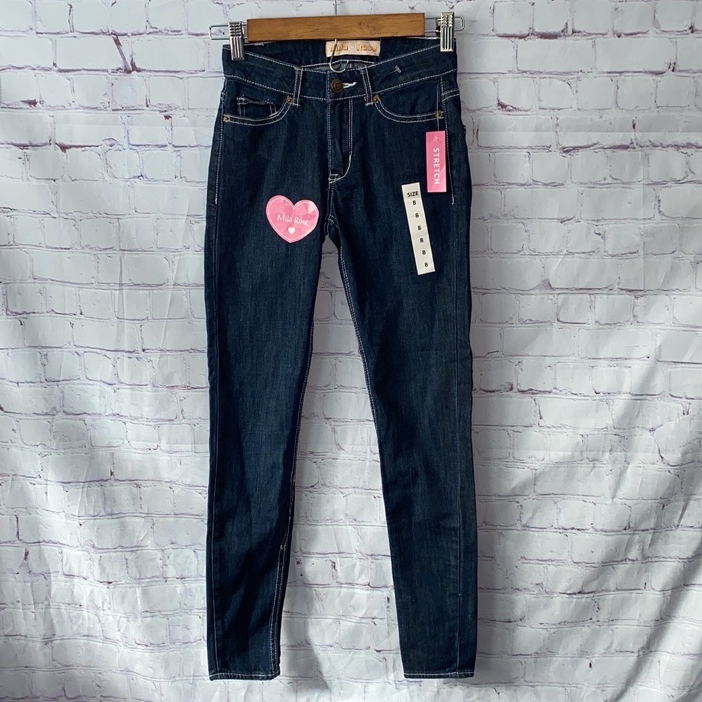 NWT Mika ❤️ Rose Jeans Size 8
